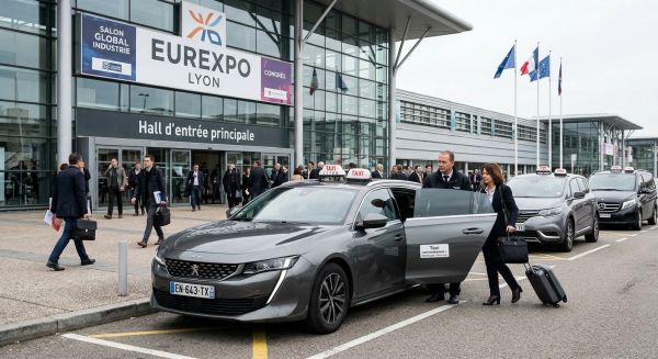 Choisir un taxi pour Eurexpo Lyon : rapide et efficace